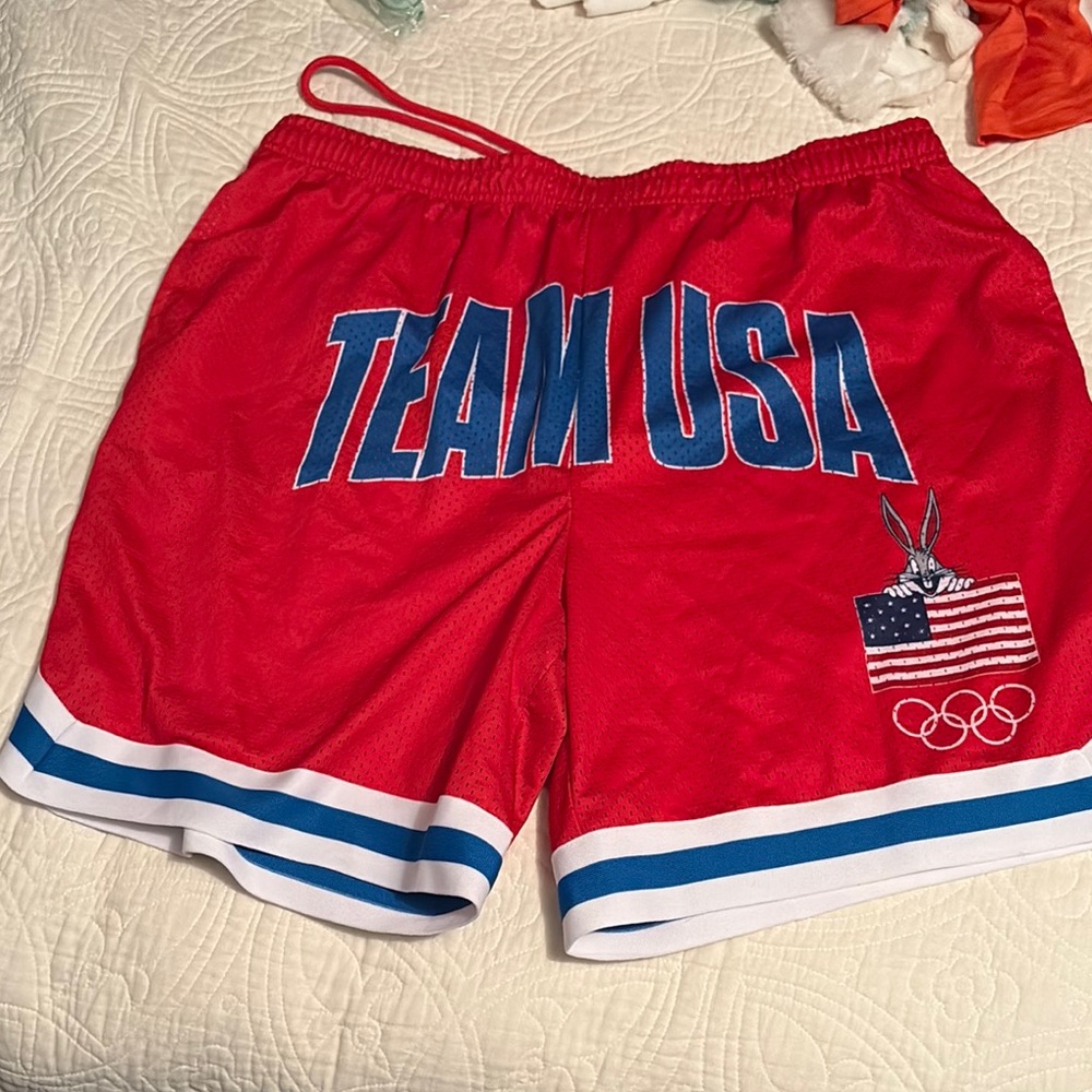 Team USA Red Men's Shorts